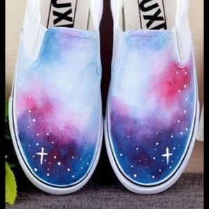 Custom painted shoes